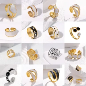 Random color preserved resizable ring